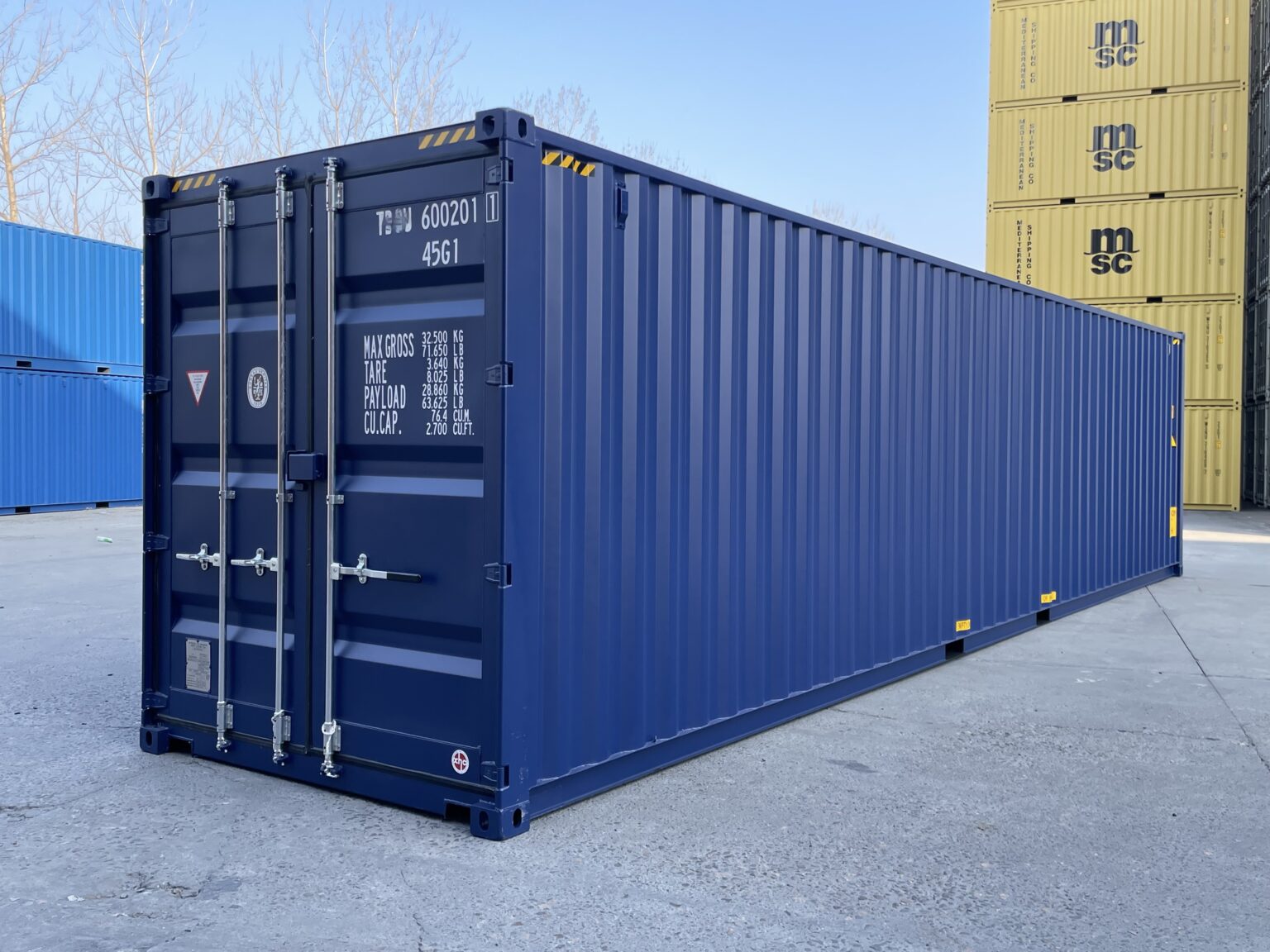 High-Cube-Container 40 Fuß