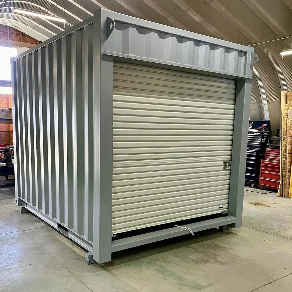 Umgebauter 10-Fuß-Container