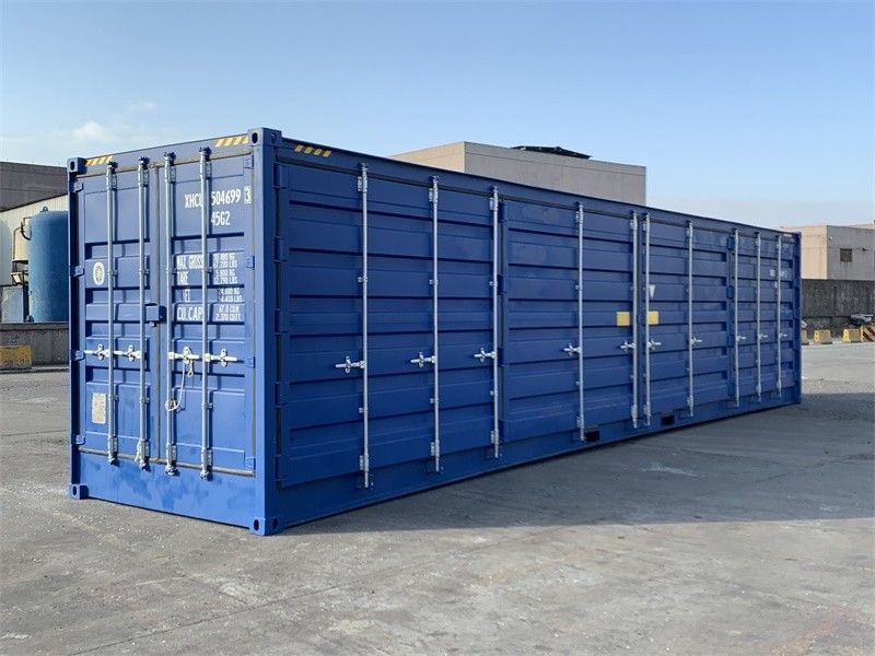 Seecontainer 40 Fuß mit Seitenwandöffnung