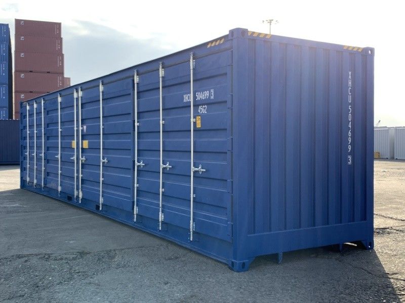 Seecontainer 40 Fuß mit Seitenwandöffnung