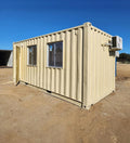 Bürocontainer 6 m mit Klimaanlage (Ref: 13011)