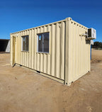 Bürocontainer 6 m mit Klimaanlage (Ref: 13011)