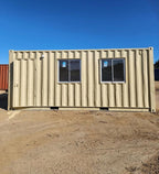 Bürocontainer 6 m mit Klimaanlage (Ref: 13011)