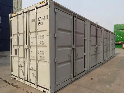HC-Container 40 Fuß mit 4 Seitentüren – Gebraucht