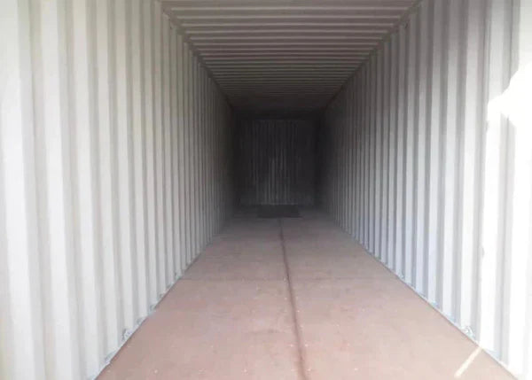 Weißer Container 40 Fuß – Neu