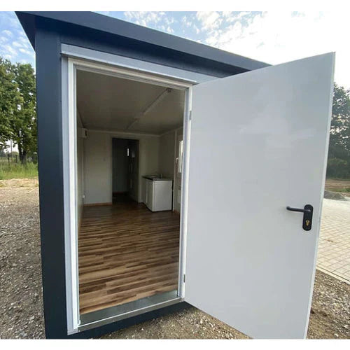 Bürocontainer 6x2,40 m mit WC, Dusche und Küche