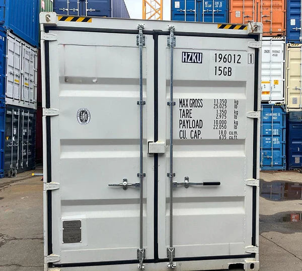 Seecontainer HC 10 Fuß IICL Standard Weiß